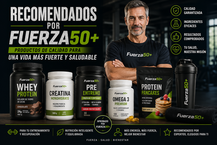 ⭐ Recomendados por Fuerza50+
